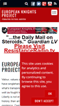 Mobile Screenshot of europeanknightsproject.com